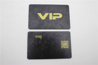 Carte de crédit en Fiber de carbone forgé, carte de accès personnalisée, 1 pièce
