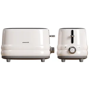 Everich Electric 2Slice Toaster With Variable Browning Control Removable Crumb Tray