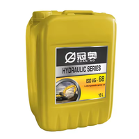 Aceite hidráulico resistente de alto rendimiento totalmente sintético personalizado de fábrica AW 68 46 para equipos industriales de montacargas