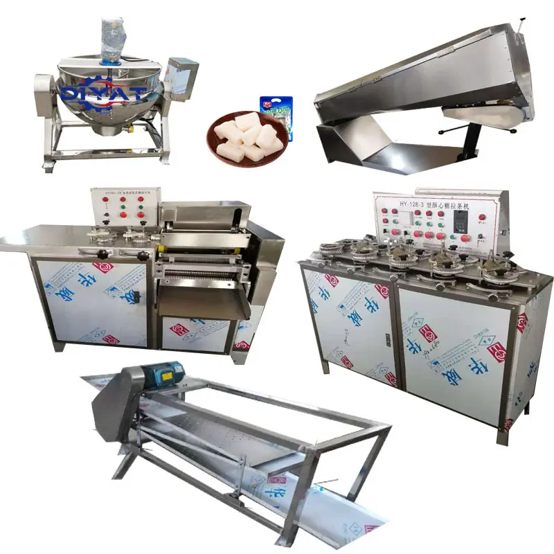 New style embossed candy shaking cutting making machine for hard candy