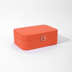 Boîte à bijoux de luxe en PU de haute qualité, multi-couches, grande capacité, pour colliers, boucles d'oreilles, rangement de bijoux - Product Image 5