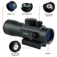 Wholesale High-quality Optical Instruments Optical 3x44 Sight with Protective Cover Optical Sight