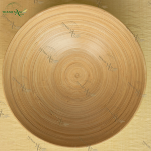 Ensaladera de bambú natural ecológica hecha a mano, vajilla desechable ligera, vajilla directamente del fabricante de Vietnam - Product Image 6