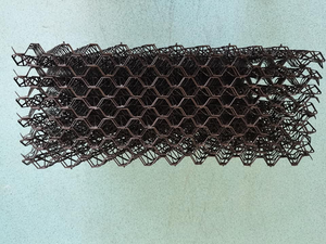 Grille de biosécurité en PP feuille à cannelures croisées désodorisant le compteur de filet de rideau humide pour le film de tour de refroidissement remplit la ferme de porcs complète - Product Image 5