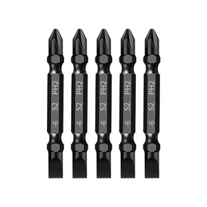 Baolian Phillips Flathead Screwdriver Bits Ph2 S2 Steel Magnetic For Electric Drill And Screwdriver - Product Image 1
