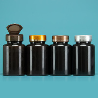 Bouteilles en plastique PET recyclables et écologiques pour médicaments, compléments alimentaires, capsules, comprimés, pilules