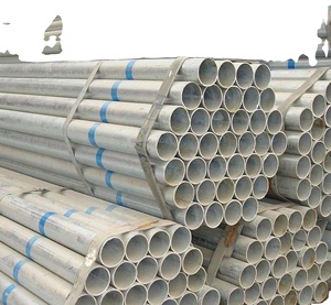 Q235B Pre Galvanized Welded Round Steel Pipe <strong>GI</strong> Tube for Fire Fighting Water Supply Greenhouse Fence Construction Pipeline - Product Image 4