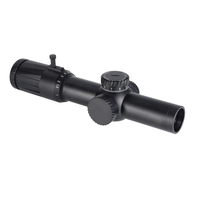 Lunette de visée tactique 1-10x28 FFP, tube de 34 mm, réticule éclairé SR5, MRAD LPVO, viseur de chasse avec marquage original pour le tir