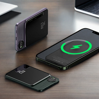 Banque d'alimentation magnétique à charge rapide de haute qualité, charge sans fil, type C, 10000 mAh, pour iPhone 15