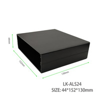 Boîtier électronique en aluminium 44*152*200mm Boîtier d'instrument Boîtier en aluminium Dissipateur thermique Boîtier d'amplificateur de puissance en aluminium