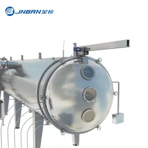 Stainless Steel High Efficient Industrial Herb Extract Dryer Continuous Vacuum Belt Dryer