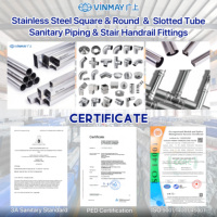 Tubería Sanitaria de Acero Inoxidable 304L ASTM A270, Soldada en Espiral, para la Industria Alimentaria, con Servicios de Corte, Doblado y Pulido