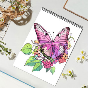 Livre de coloriage personnalisé à la mode, livres de <span class=keywords><strong>dessin</strong></span> à spirale imprimés, livre de coloriage pour enfants et adultes pour soulager l'anxiété - Product Image 5