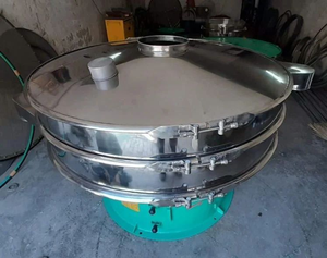 Machine de tamisage rotative centrifuge vibrante haute efficacité pour le tamisage et le criblage de poudres fines dans la transformation des poudres - Product Image 2