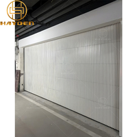 Porte de garage sectionnelle en aluminium avec grille, prix usine, conforme aux normes australiennes, pour maisons
