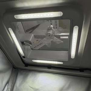 2025 Kinlife doit avoir une <span class=keywords><strong>caravane</strong></span> de chenille de roche de remorque de campeur de larme minimaliste d'économie d'espace avec suspension indépendante - Product Image 6