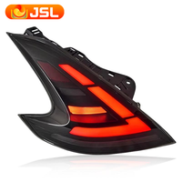 Assemblage Z34 feux arrière lentille rouge matériau ABS 12V tension pièces automobiles feux arrière LED pour 2008-2019 Nissan 370Z