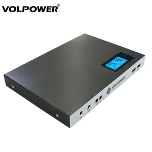 Volpower 46800mAhテレビ用大容量パワーバンク24V20V12V、2600mahリチウム電池ソーラーパワーバンク