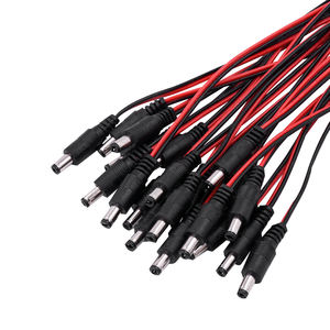 Kabel catu daya konektor laki-laki DC 5.5*2.1 garpu 5521 kabel tenaga surya 5V 2A DC 5525 - Product Image 1