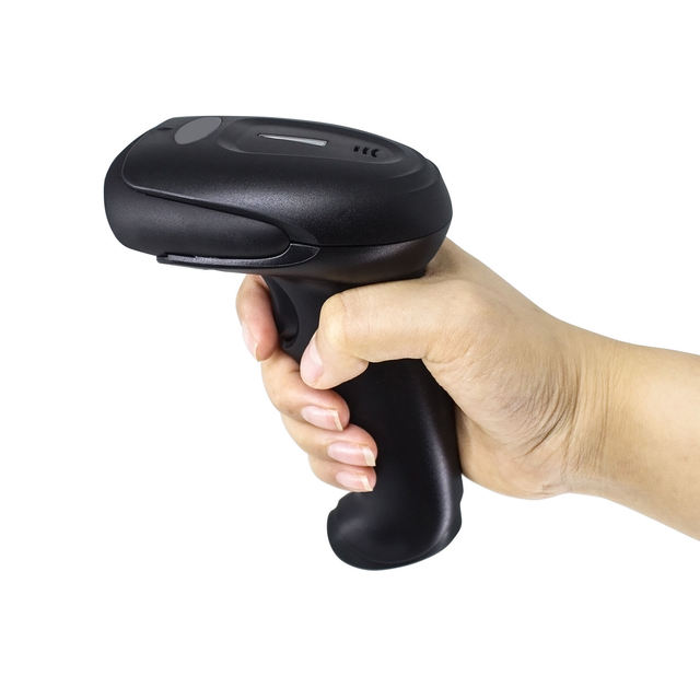 Supermarket Laser Barcode Reader 1D Bar Code PDF417 Wired USB Payment Handheld Barcode Scanner