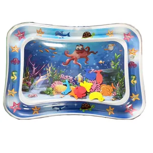 Altmodell Schlussverkauf runder PVC-Bauch 0-3 Jahre alt Schlafzeiten aufblasbare Baby-/Kids-Wasser-Spielmatte mit Spielzeug