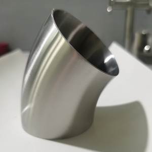 Nhà Sản xuất nhà cung cấp thép không gỉ 45deg khuỷu tay ngắn hoặc dài cho phụ kiện đường ống vệ sinh thực phẩm - Product Image 1