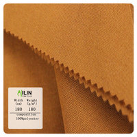Einseitig Gebürsteter Strickstoff 100% Polyester