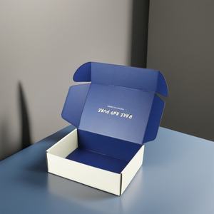 Crown Win Custom Corrugated Board Glossy Lamination <b>Kraft</b> Material Recycled Foil Specifications Paper <b>Box</b> - Product Image 1