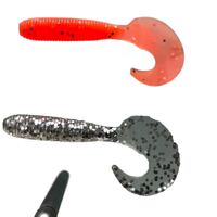 WZ RTM Leurre souple segmenté C-tail Flash Shad, personnalisable