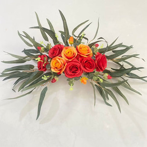 โปสเตอร์ต้อนรับงานแต่งงานลายดอกไม้สำหรับประดับบนโต๊ะงานเลี้ยง - Product Image 4