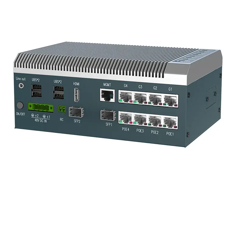 Core i3/i5/i7 Server seriale RS485 convertitore Ethernet IoT dispositivo Gateway MEC