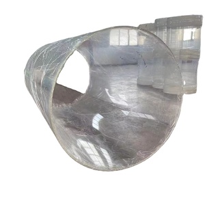 Ning E-Plastics Guangdong – Tubes de connexion à bride en <span class=keywords><strong>acrylique</strong></span> et polycarbonate, personnalisables, pour usage en laboratoire, avec étanchéité par dessin - Product Image 2