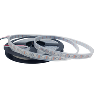 Bande lumineuse LED RGB adressable individuellement 12MM Ws2815 60Led IP67 pour jardin DIY
