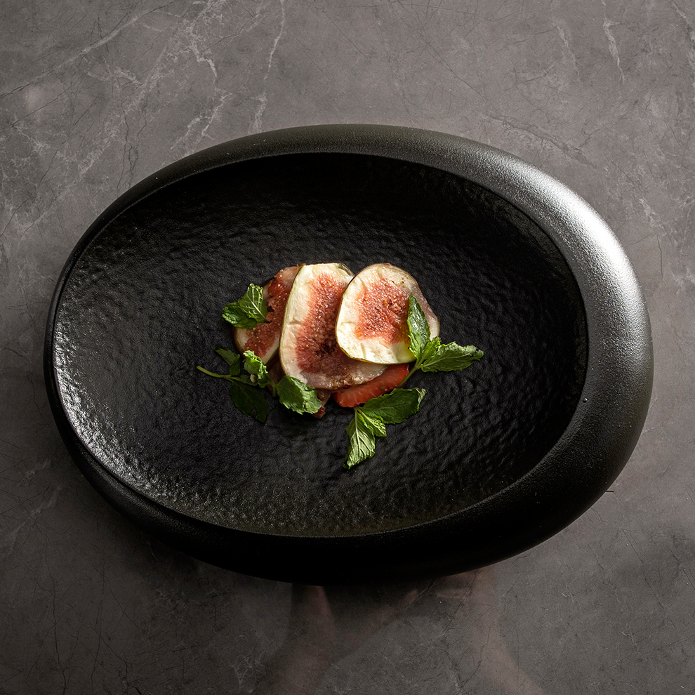 Piatto Portata In Porcellana A Forma Di Foglia 30,5 Cm – Bianco Elegante Per Sushi, Antipasti, Dessert – Lavabile In Lavastoviglie - 3