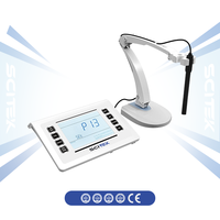 SCITEK Meteran Oksigen Terlarut Portabel 0.00-20.00 Ppm Kompensasi Suhu Otomatis/Manual Layar Tampilan LCD Multi-reading