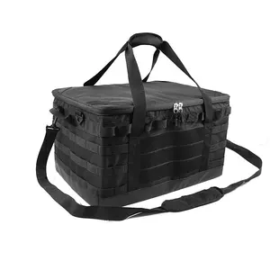 Newest Outdoor Gear Carrying Box Dividable Camping Equipment Case Travel Storage Camping Tools Organizer Holder Bag