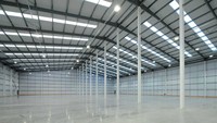 Bâtiment d'élevage de chèvres en acier moderne préfabriqué, étable pour vaches/laines/chevaux/chèvres, hangar à poulets, abri pour bétail, tente d'élevage, acier Q235/Q345