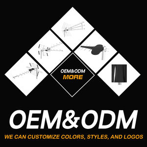 <span class=keywords><strong>Antena</strong></span> de TV Digital de Alta Ganancia, Receptor de Televisión Yagi UHF VHF, <span class=keywords><strong>Antena</strong></span> de TV HD de Largo Alcance para Exteriores, Onda Terrestre DTMB - Product Image 3