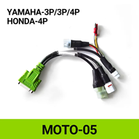 Cables de Conexión para Motocicletas JDIAG MOTO-05 para Diagnóstico de Motocicletas HONDA/YAMAHA