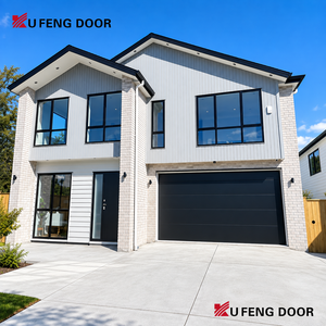 <span class=keywords><strong>Porte</strong></span> de <span class=keywords><strong>garage</strong></span> moderne en aluminium à lames, pliante, inclinable, pare-balles, coupe-vent, encastrée, pour villas de luxe - Product Image 1