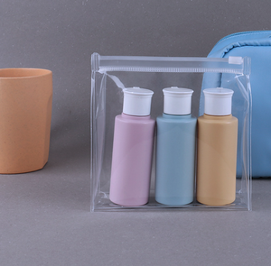 Mini Bolsas <span class=keywords><strong>de</strong></span> Maquillaje Transparentes <span class=keywords><strong>de</strong></span> Plástico Impermeable con Cierre, Organizador <span class=keywords><strong>de</strong></span> Cosméticos con Logotipo Personalizado, Bolsa <span class=keywords><strong>de</strong></span> Viaje Portátil para Mujeres, Regalos para Viajes Diarios - Product Image 5