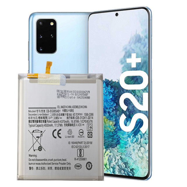 SOVA EB-BG985ABY Digital Batteries for Samsung S20 PLUS 5g Mobiler Akku Mobile Battery