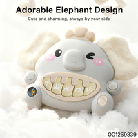 Produits Tendances 2026 Nouvelle Arrivée Jouet Musical Électronique pour Bébé en Peluche avec Piano Sonore et Hochet à Mordiller en Peluche Douce