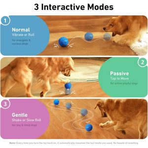 Cheerble Wicked <b>Ball</b> Air Smart Interactive <b>Dog</b> Toy Medium Large E-TPU Material Waterproof Automatic Moving Bouncing Rotating - Product Image 4