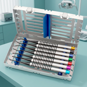 Kit de Cinceles para Hueso de Acero Inoxidable, Instrumentos Quirúrgicos Dentales para Cirugía Oral, Implantes y Procedimientos Periodontales - Product Image 3