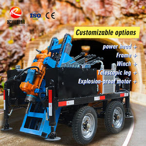 Hydraulische Tunnel bohr anlage für Wasser umleitung projekt Anker injektion und Entwässerung bohrloch arbeiten - Product Image 5