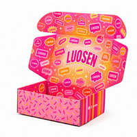 Boîte d'emballage pour jouets d'enfants avec impression couleur personnalisée, boîte d'expédition en carton ondulé