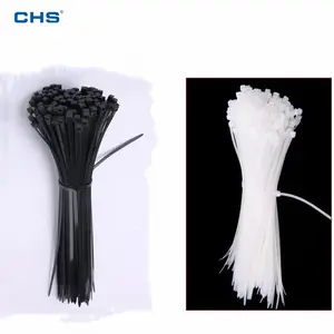 CHS高品质扎带塑料2.5毫米3.6毫米4.8毫米定制尺寸电线特殊自锁尼龙扎带黑白