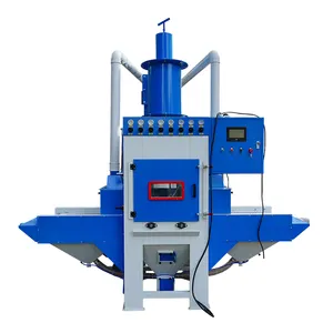Automatic Sandblasting Machine Industrial Sand Blasting Cabinet For Shell Plate