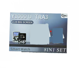 Y1000 Utra3 5 Dây Đeo Smartwatch Thông Minh Đồng Hồ Thông Minh Montre Connecte Với Tai Nghe Trò Chơi Giao Diện Điều Khiển 8 Trong 1 - Product Image 1